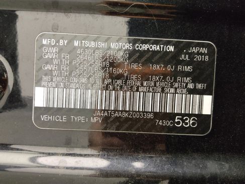 Used 2019 Mitsubishi Eclipse Cross SEL image 33