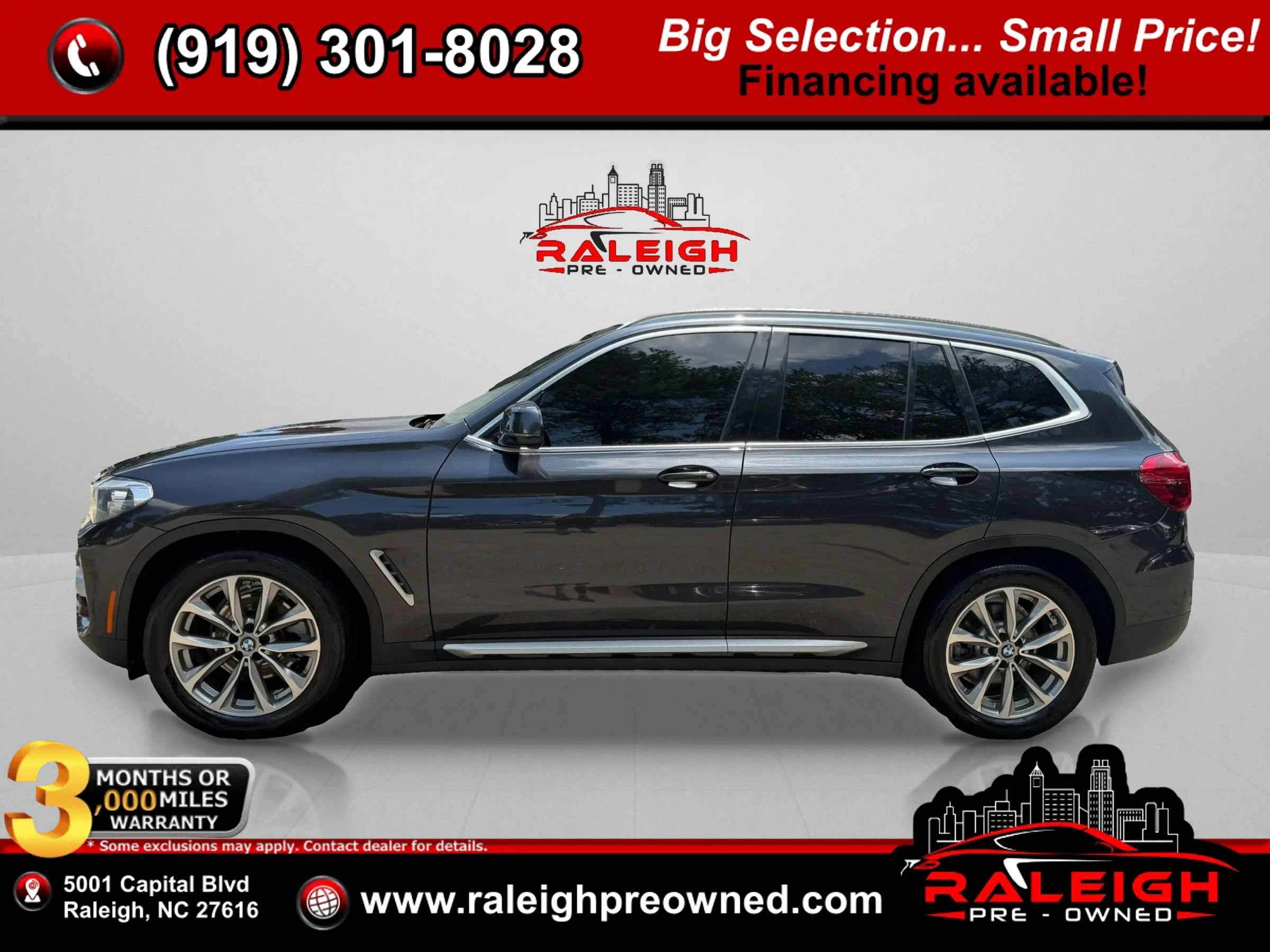 Used 2019 BMW X3 sDrive30i w/ Driving Assistance Package RWD image 1