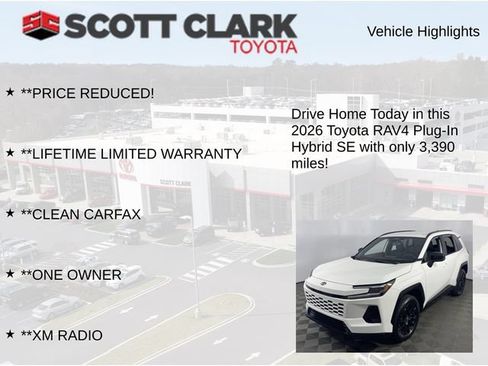 Used 2026 Toyota RAV4 SE w/ Convenience Package AWD/4WD image 12