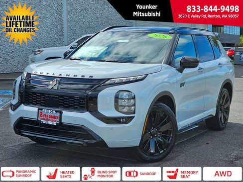 New 2026 Mitsubishi Outlander 4WD Plug-In Hybrid image 1