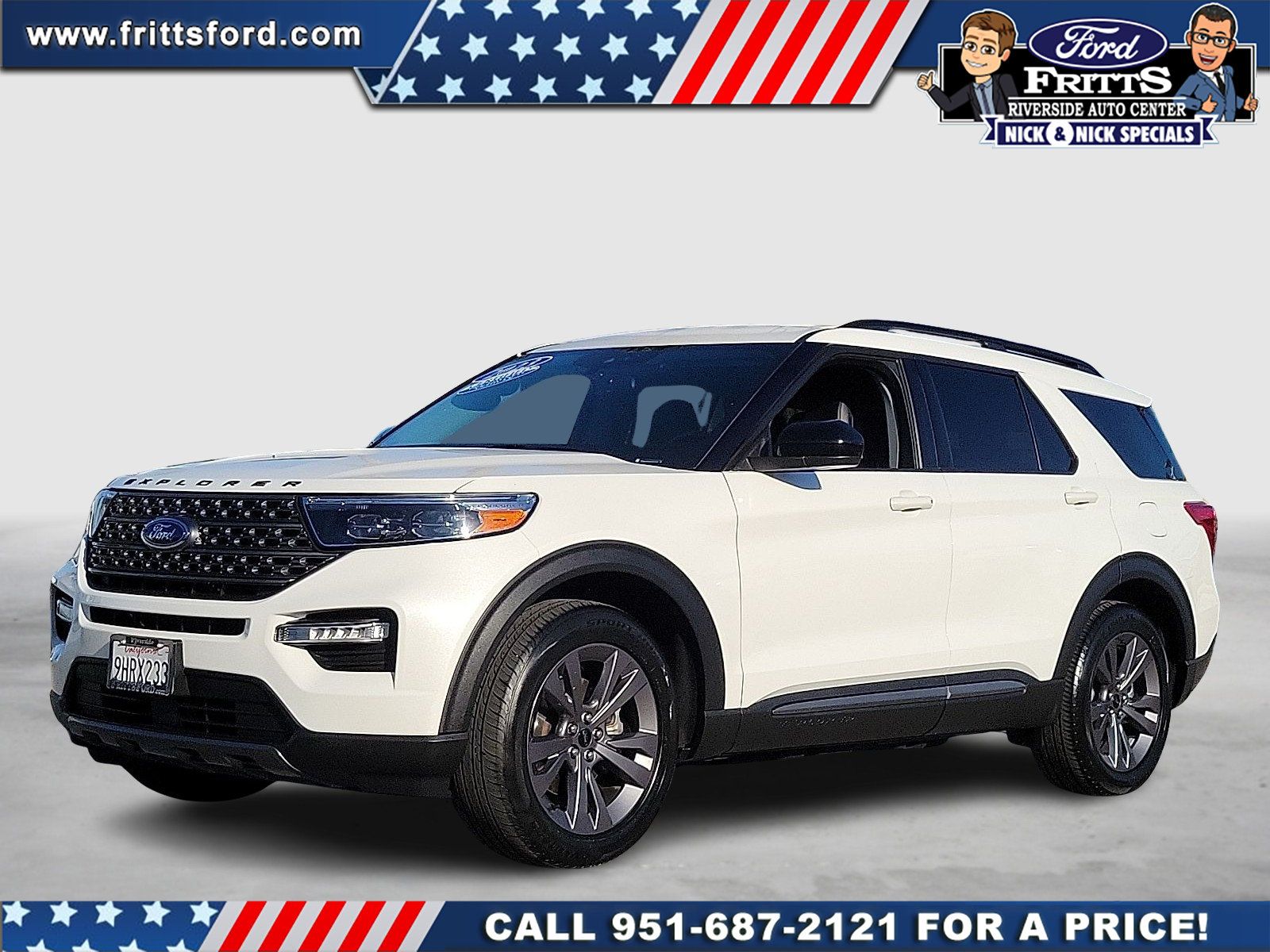 Certified 2023 Ford Explorer XLT w/ Equipment Group 202A RWD image 1