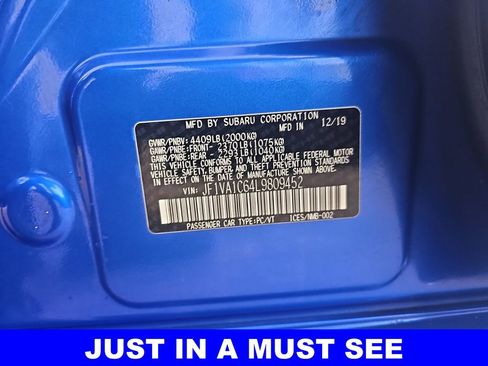 Used 2020 Subaru WRX Premium w/ Popular Package #1 image 41