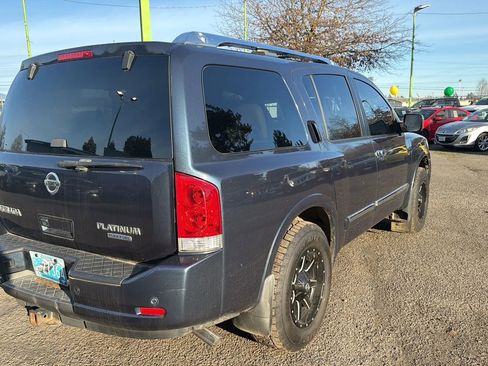 Used 2015 Nissan Armada Platinum w/ 2nd Row Captain Seat Package AWD/4WD image 3