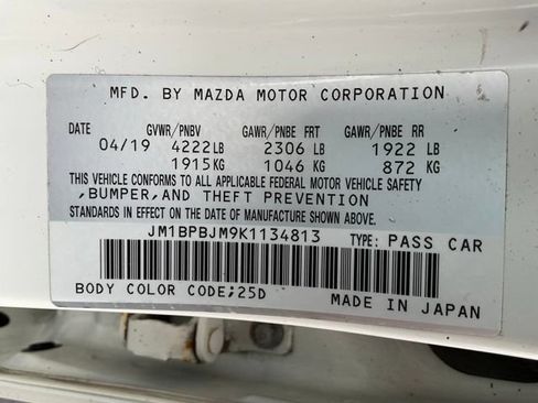 Used 2019 MAZDA MAZDA3 AWD Hatchback image 45
