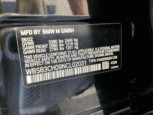 Used 2022 BMW M5 w/ Competition Package AWD/4WD image 35