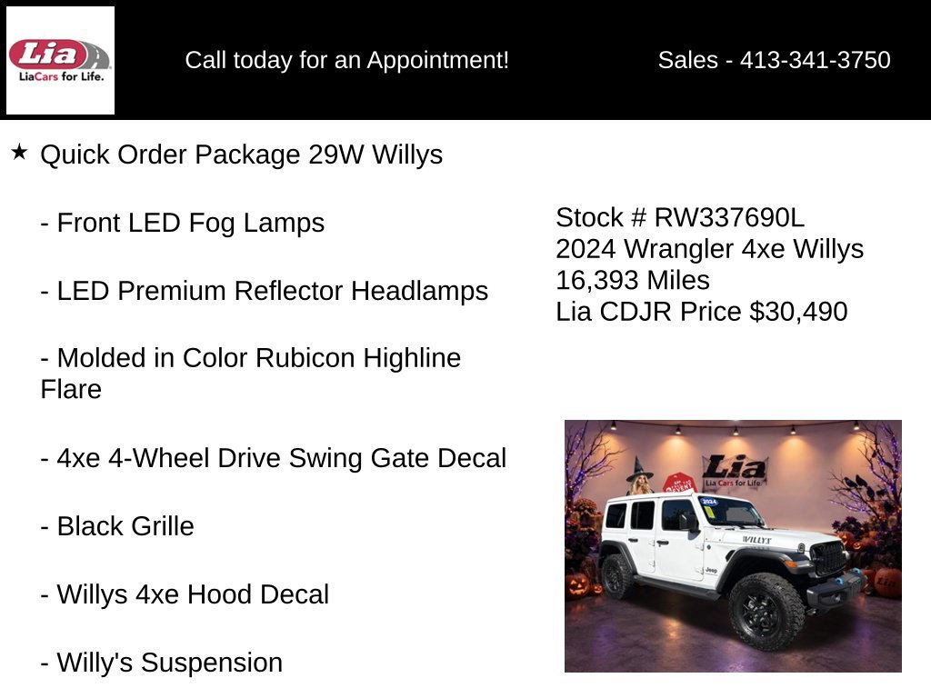Used 2024 Jeep Wrangler Unlimited AWD/4WD image 11