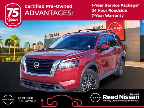 Certified 2022 Nissan Pathfinder SV w/ SV Premium Package image 1