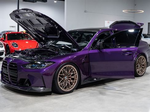 Used 2022 BMW M3 Competition w/ M Carbon Exterior Package RWD image 41