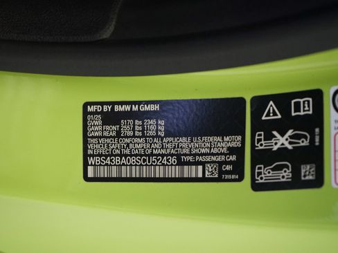 Used 2025 BMW M4 xDrive Competition AWD/4WD image 29