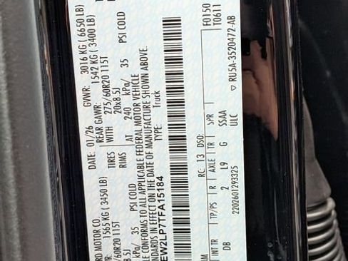 New 2026 Ford F150 STX w/ Equipment Group 200A image 33