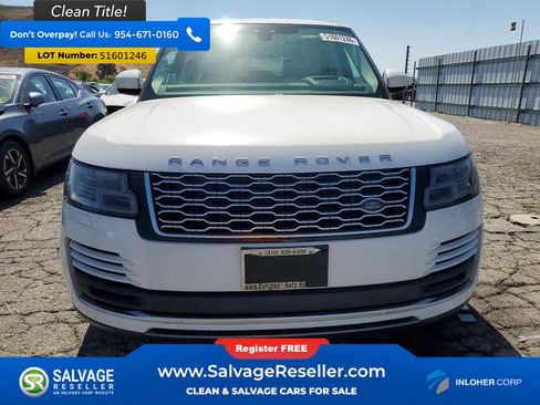 Used 2018 Land Rover Range Rover HSE AWD/4WD image 7