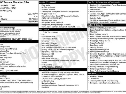 New 2026 GMC Terrain Elevation image 4