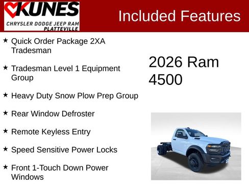 New 2026 RAM 4500 Tradesman AWD/4WD image 2