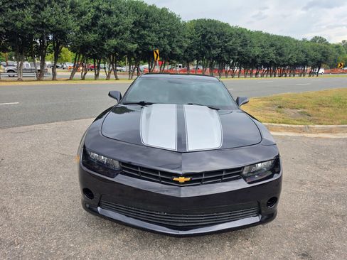 Used 2014 Chevrolet Camaro LS w/ Silver Rally Stripe Package RWD image 1