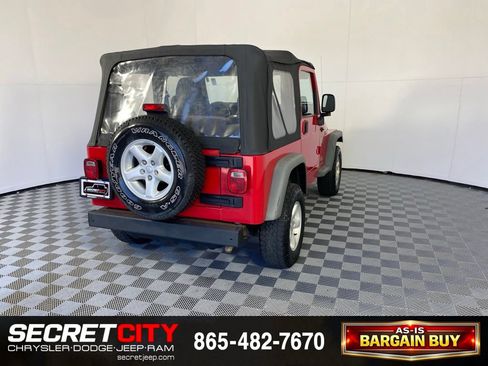 Used 2006 Jeep Wrangler X w/ Tire & Wheel Group (Ecco) AWD/4WD image 7