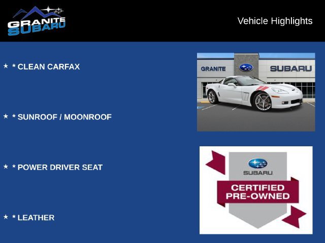 Used 2011 Chevrolet Corvette Grand Sport w/ Preferred Equipment Group RWD image 2
