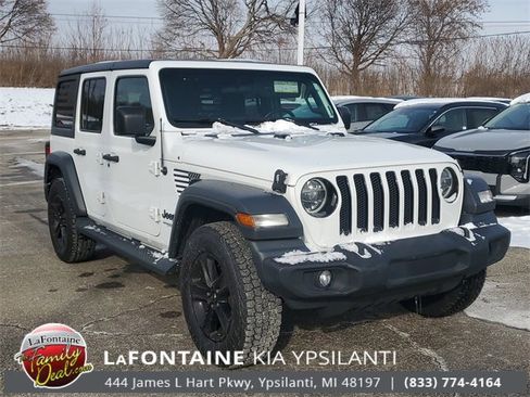 Used 2021 Jeep Wrangler Unlimited Sport image 3