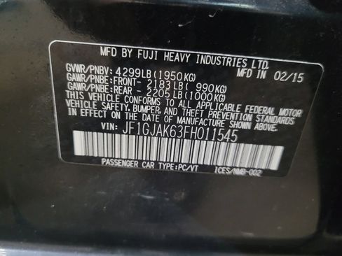 Used 2015 Subaru Impreza 2.0i Premium image 33