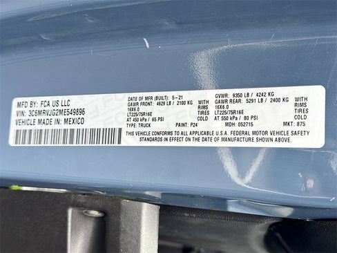 Used 2021 RAM ProMaster 3500 image 30