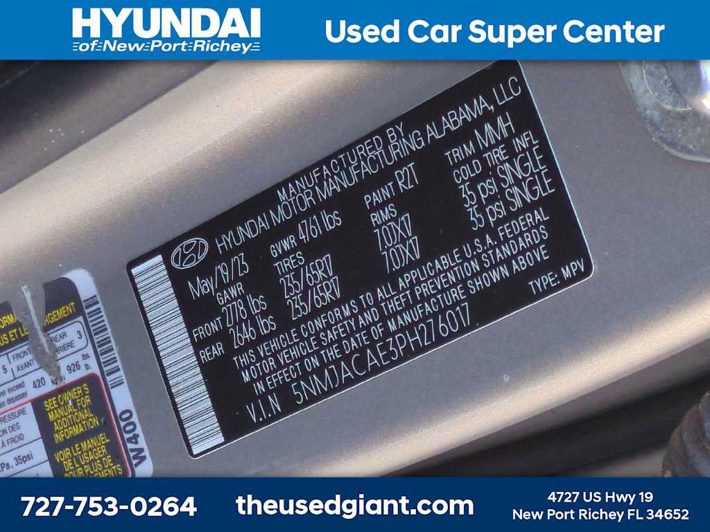 Used 2023 Hyundai Tucson SE AWD/4WD image 29
