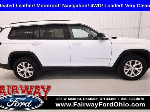 Used 2021 Jeep Grand Cherokee L Limited AWD/4WD image 1