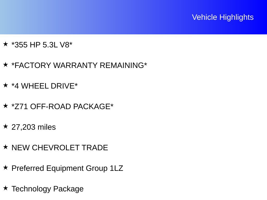 Used 2024 Chevrolet Silverado 1500 LTZ AWD/4WD image 7