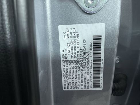 Used 2023 Honda Ridgeline RTL image 46