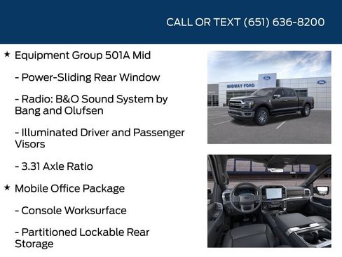 New 2026 Ford F150 Lariat w/ Equipment Group 501A Mid AWD/4WD image 10