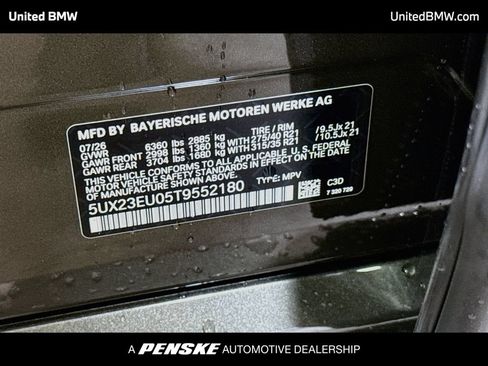 New 2026 BMW X5 xDrive40i w/ M Sport Package AWD/4WD image 15