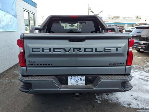 Certified 2021 Chevrolet Silverado 1500 Custom w/ LPO, Dark Essentials Package AWD/4WD image 8