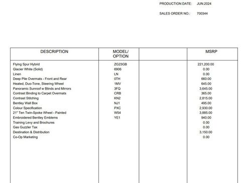 Certified 2024 Bentley Flying Spur Plug-In Hybrid image 37