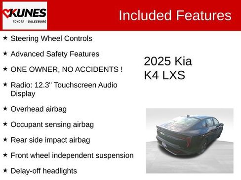 Used 2025 Kia K4 LXS image 3