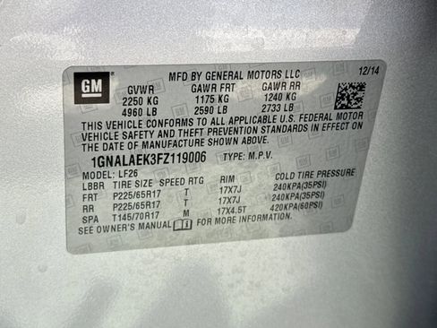 Used 2015 Chevrolet Equinox LS image 22