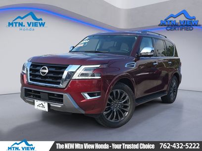 Used 2023 Nissan Armada Platinum w/ Captain's Chairs Package