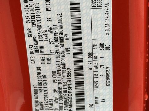 Used 2023 Ford Bronco Big Bend w/ Sasquatch Package image 44