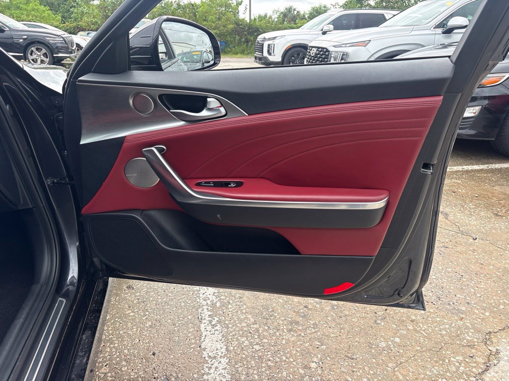 Used 2023 Kia Stinger GT2 w/ Red Interior Color Package AWD/4WD image 23