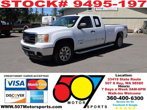 Used 2011 GMC Sierra 1500 SLE w/ Power Tech Package AWD/4WD image 2