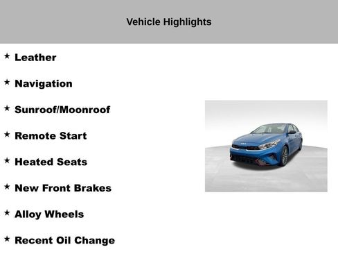 Certified 2023 Kia Forte GT-Line w/ GT-Line Premium Package image 10