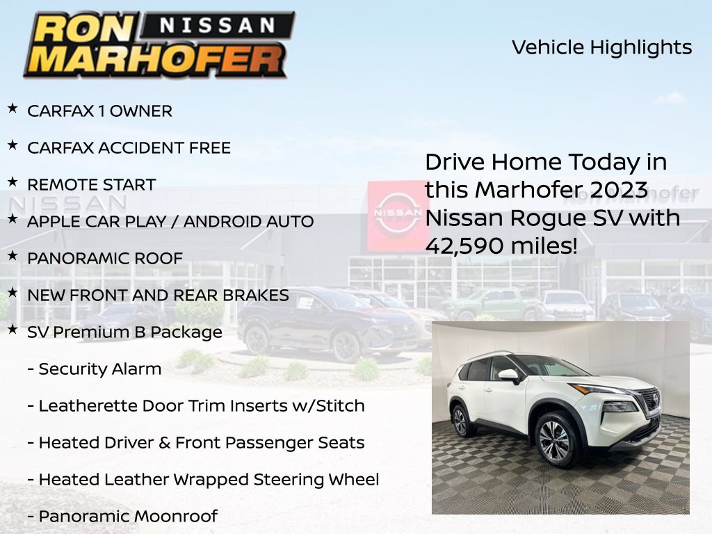 Used 2023 Nissan Rogue SV w/ SV Premium B Package AWD/4WD image 15