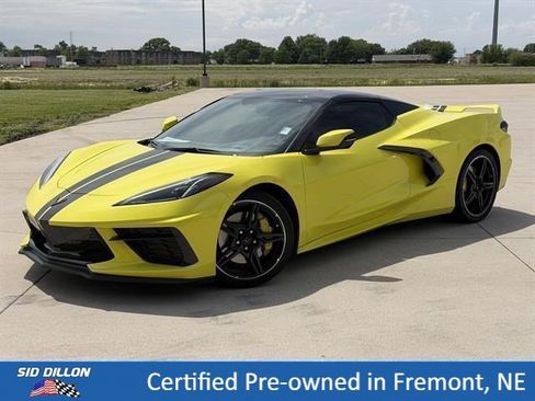 Certified 2021 Chevrolet Corvette Stingray Premium Conv w/ Z51 Performance Package RWD image 1