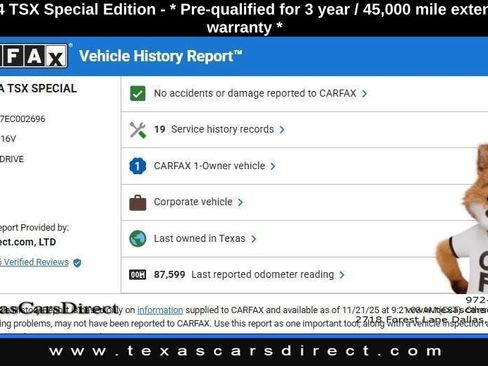 Used 2014 Acura TSX Special Edition image 9