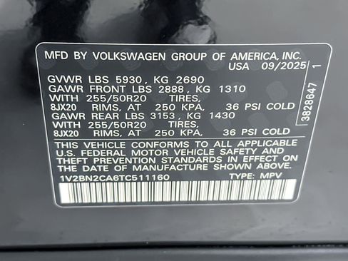 New 2026 Volkswagen Atlas SEL image 28