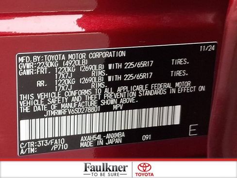 Certified 2025 Toyota RAV4 XLE AWD/4WD image 27