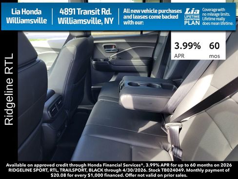 New 2026 Honda Ridgeline RTL image 31
