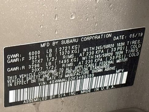 Used 2019 Subaru Ascent Limited AWD/4WD image 23