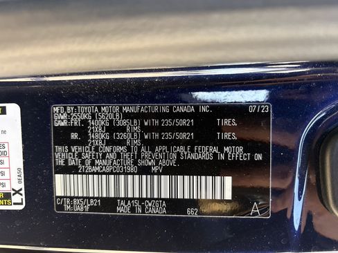 Used 2023 Lexus RX 350 Premium Plus w/ Cold Area Package image 35