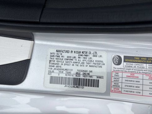 Used 2020 Nissan 370Z Touring Sport RWD image 24