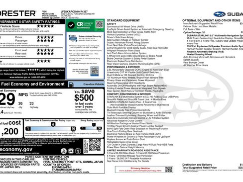 Used 2022 Subaru Forester Limited image 11