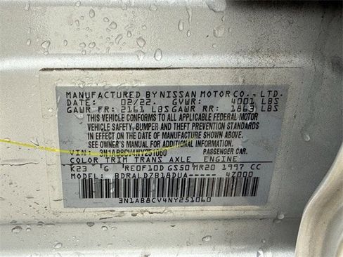 Used 2022 Nissan Sentra SV image 33