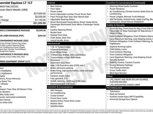 Used 2021 Chevrolet Equinox LT image 9